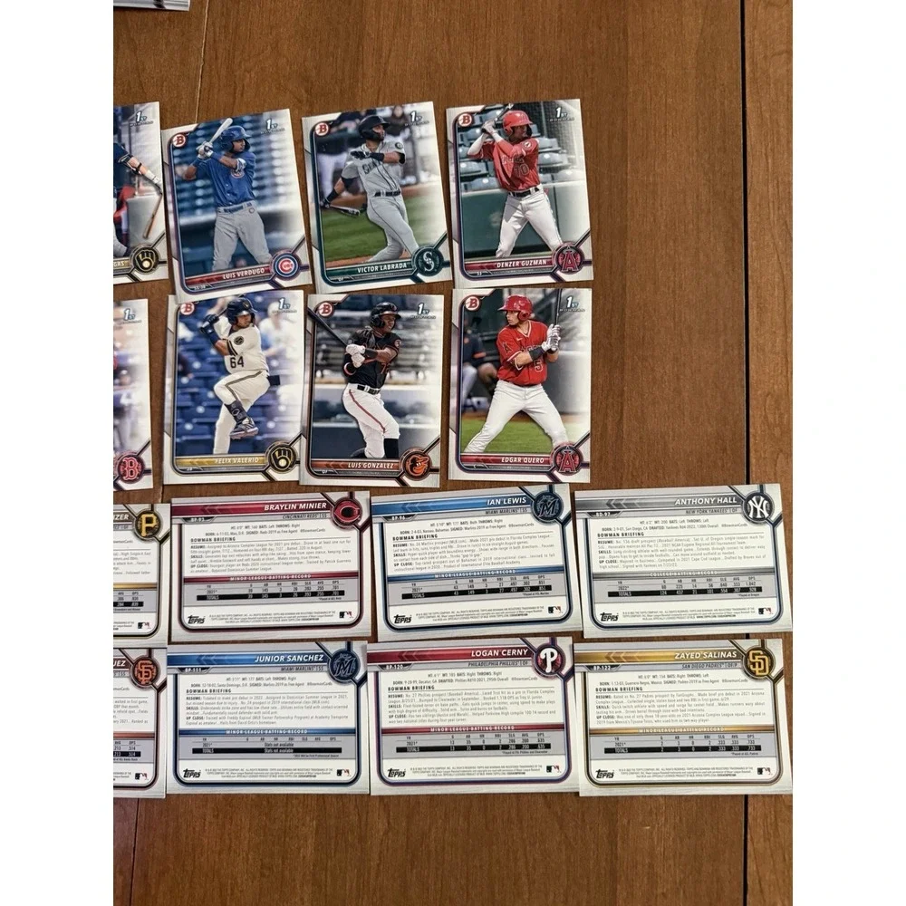 Topps 2022 MLB baseball cards BP Random lot‎ of 50, no dupes